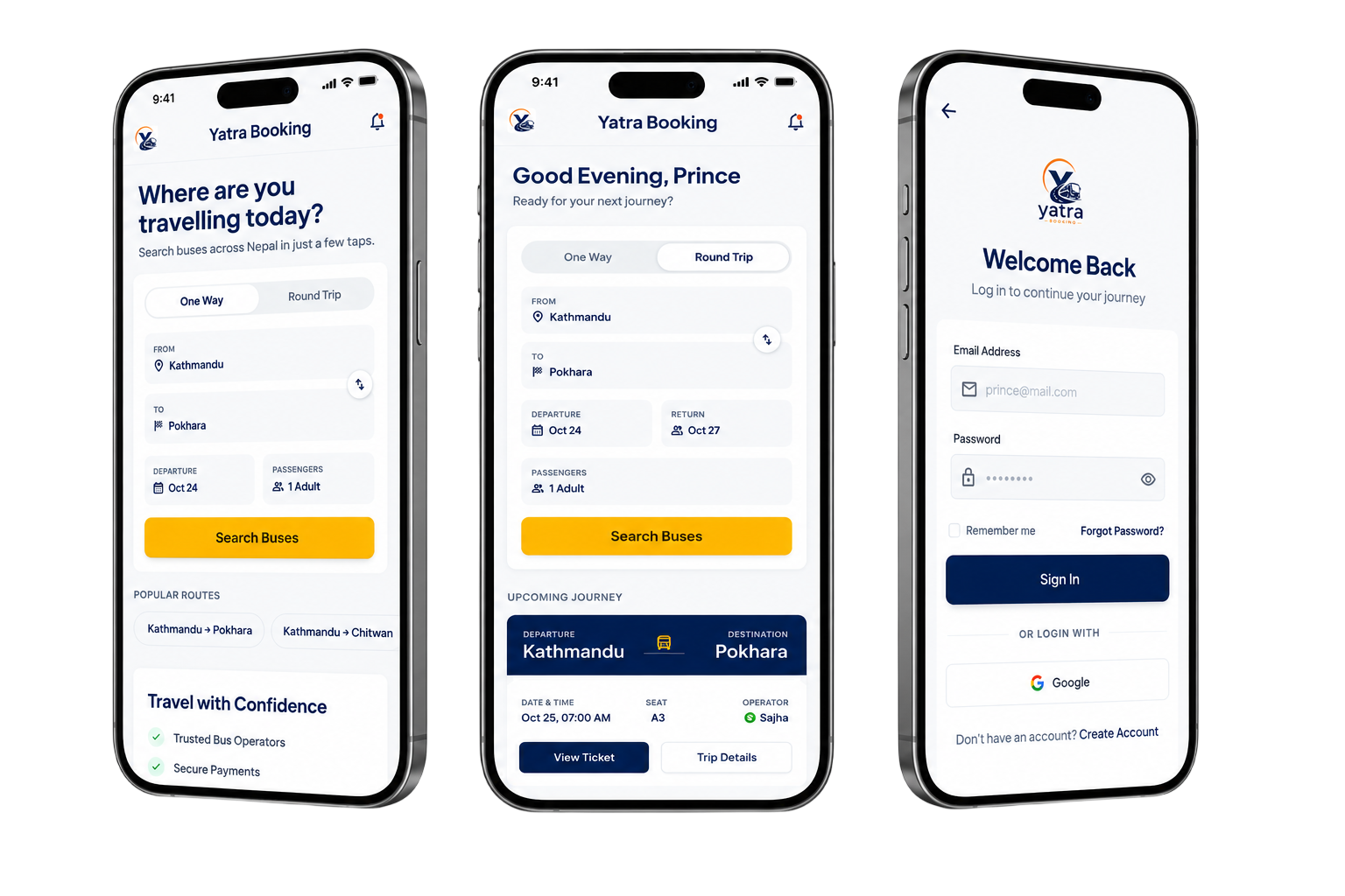 Mobile app preview
